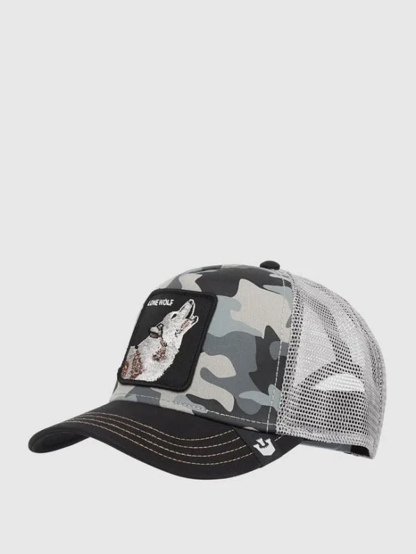 GOORIN BROS. Cap Mit Patch Modell ‘Dog Soldier’ – Schwarz 1