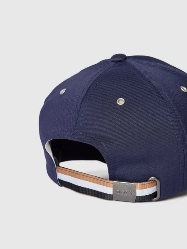 BOSS Cap Mit Label-Stitching Modell ‘Sevile-Iconic’ – Marineblau 3