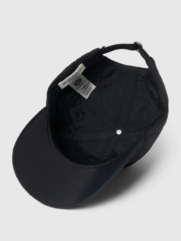 Marc O’Polo Base Cap In Stepp-Optik – Schwarz 3