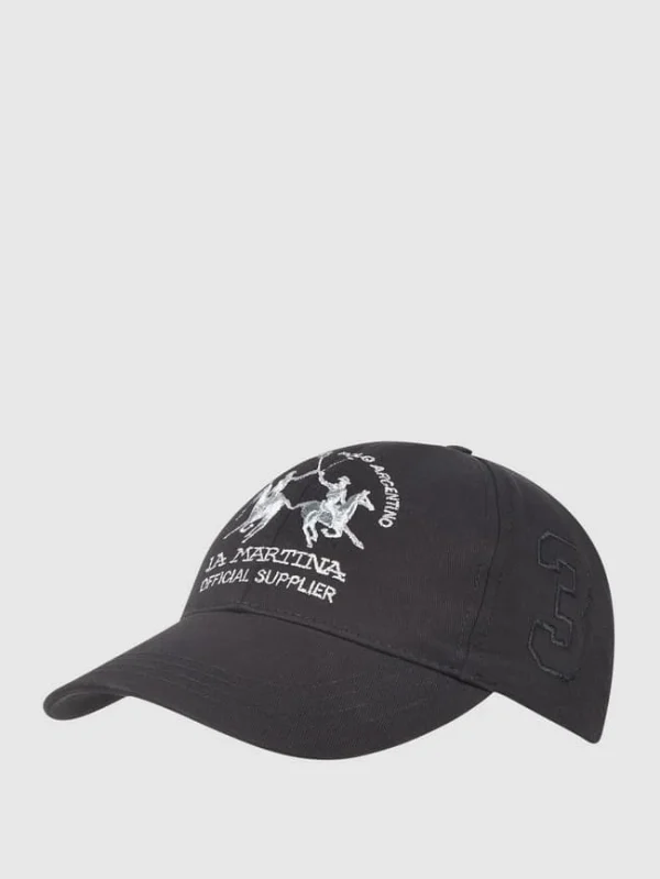 La Martina Cap Mit Logo – Schwarz 1