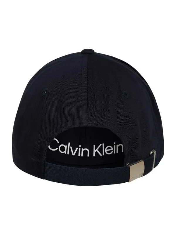 CK Calvin Klein Cap Aus Baumwolle – Dunkelblau 3