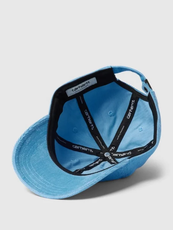 Carhartt Work In Progress Cap In Cord-Optik Modell ‘HARLEM’ – Bleu 3