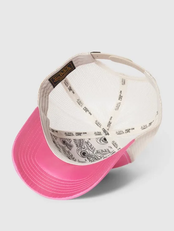 Von Dutch Cap Mit Label-Patch Modell ‘CARY’ – Pink 3