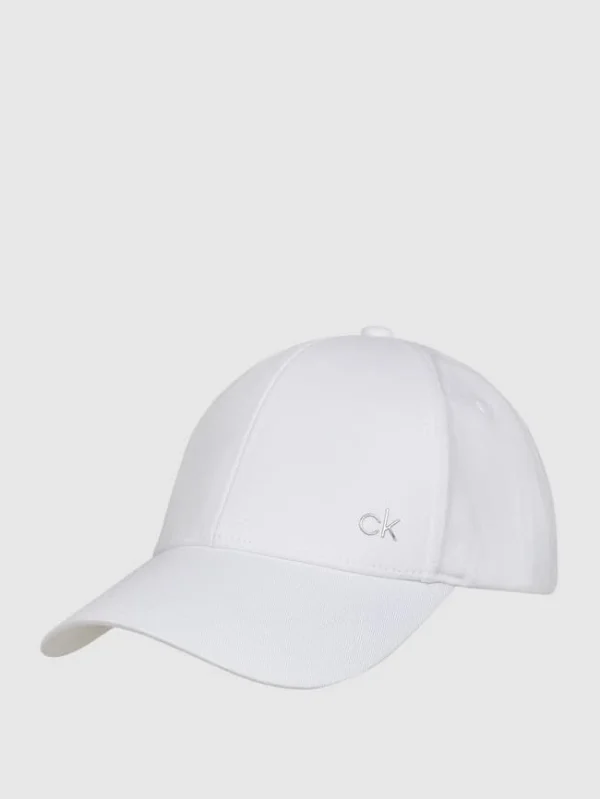 CK Calvin Klein Cap Aus Baumwolle – Weiß 1