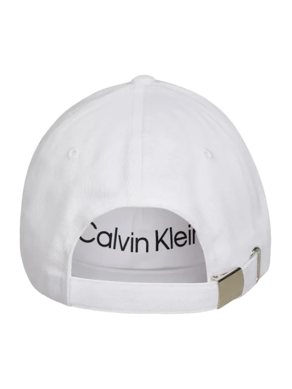 CK Calvin Klein Cap Aus Baumwolle – Weiß 3