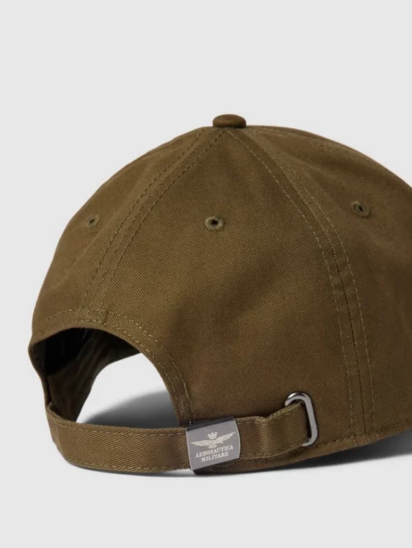 Aeronautica Militare Cap Mit Label-Stitching Modell ‘CAPPELLINO’ – Grün 4