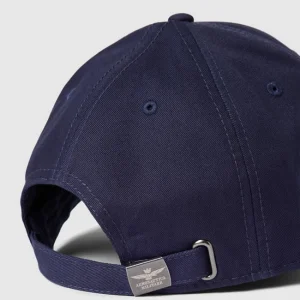 Aeronautica Militare Cap Mit Label-Stitching Modell ‘CAPPELLINO’ – Marineblau 9