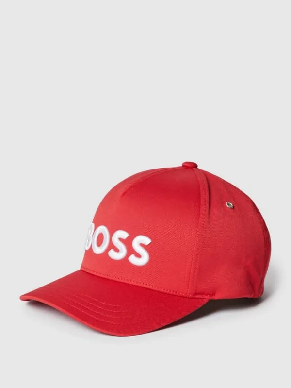 BOSS Cap Mit Label-Stitching Modell ‘Sevile-Iconic’ – Dunkelblau 1