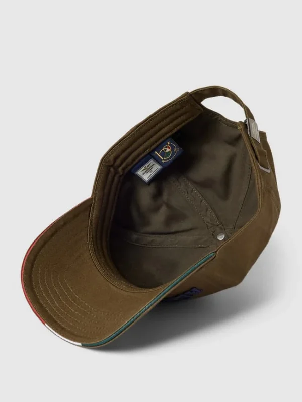 Aeronautica Militare Cap Mit Label-Stitching Modell ‘CAPPELLINO’ – Grün 3