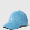 Carhartt Work In Progress Cap In Cord-Optik Modell ‘HARLEM’ – Bleu 13