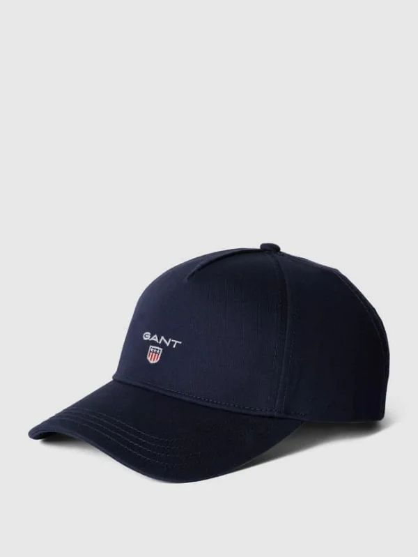 Gant Cap Mit Label-Stitching – Marineblau 1