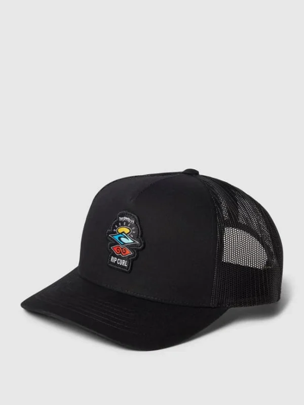 Rip Curl Trucker Cap Mit Label-Patch Modell ‘ICONS’ – Schwarz 1