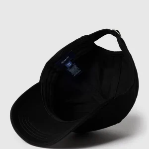 Gant Cap Aus Baumwolle Mit Label-Stitching – Schwarz 7