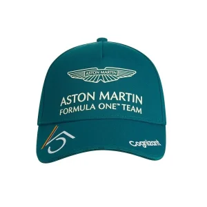 Aston Martin F1 Official Sebastian Vettel Kids Cap Green 15