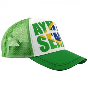 Ayrton Senna Cap Brazil Front 10