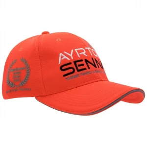 Ayrton Senna Kids Cap McLaren Three Times World Champion 10