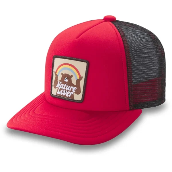 Dakine Grom Trucker Cap Kinder Rot 1