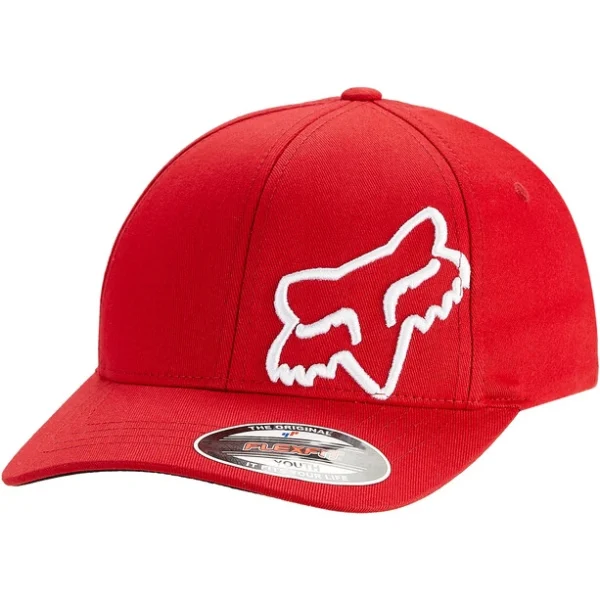 Fox Flex 45 Flexfit Cap Jugend Rot 1