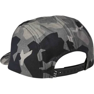 Fox Regiment 5 Panel Cap Herren Schwarz/grau 6