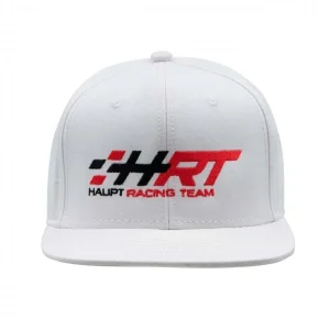 HRT Cap Flat Brim White 15