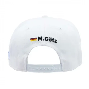 Maximilian Götz Cap Sponsor Flat Brim White 10