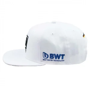 Maximilian Götz Cap Sponsor Flat Brim White 12