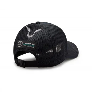 Mercedes-AMG Petronas Lewis Hamilton Trucker Cap Black 8