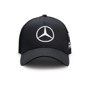 Mercedes-AMG Petronas Lewis Hamilton Trucker Cap Black 12