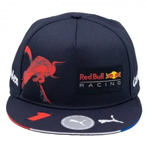 Red Bull Racing Kids Driver Cap Verstappen Flat Brim 15