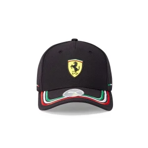 Scuderia Ferrari Cap Italian Black 9