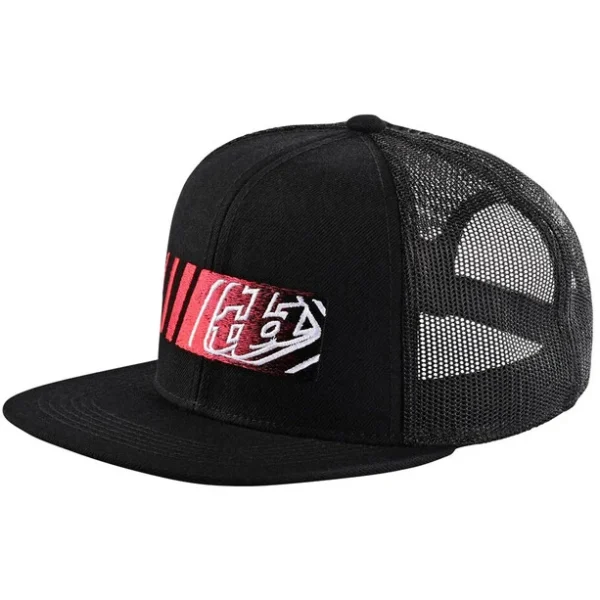 Troy Lee Designs Icon Slice Snapback Cap Herren Schwarz 1